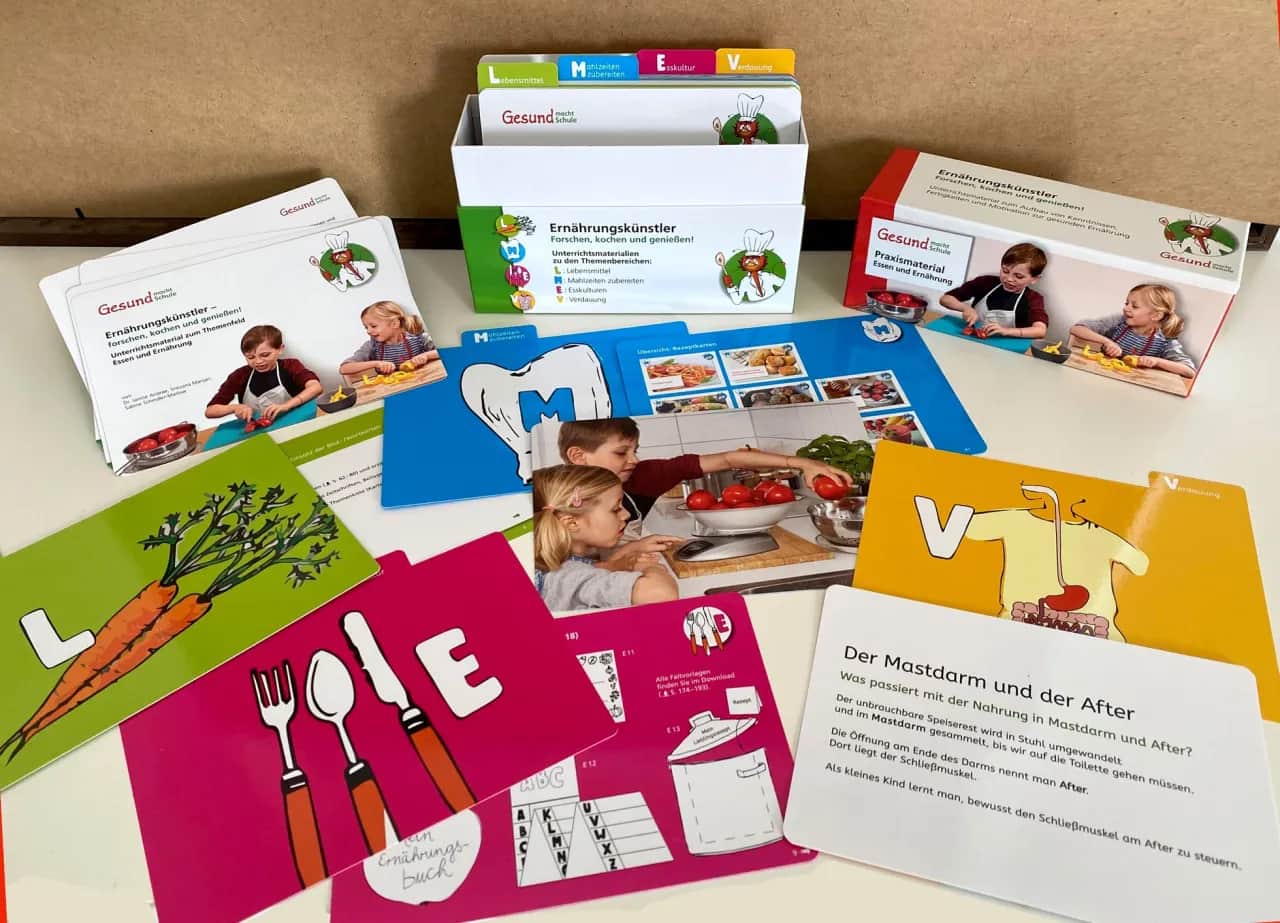 Gesunde Ernährung im Unterricht: Kostenlose Materialien für Lehrer