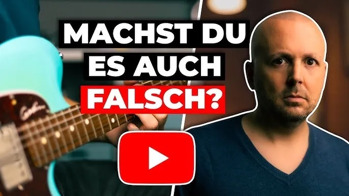 Elektro Gitarre lernen: Vermeide häufige Fehler und lerne schnell