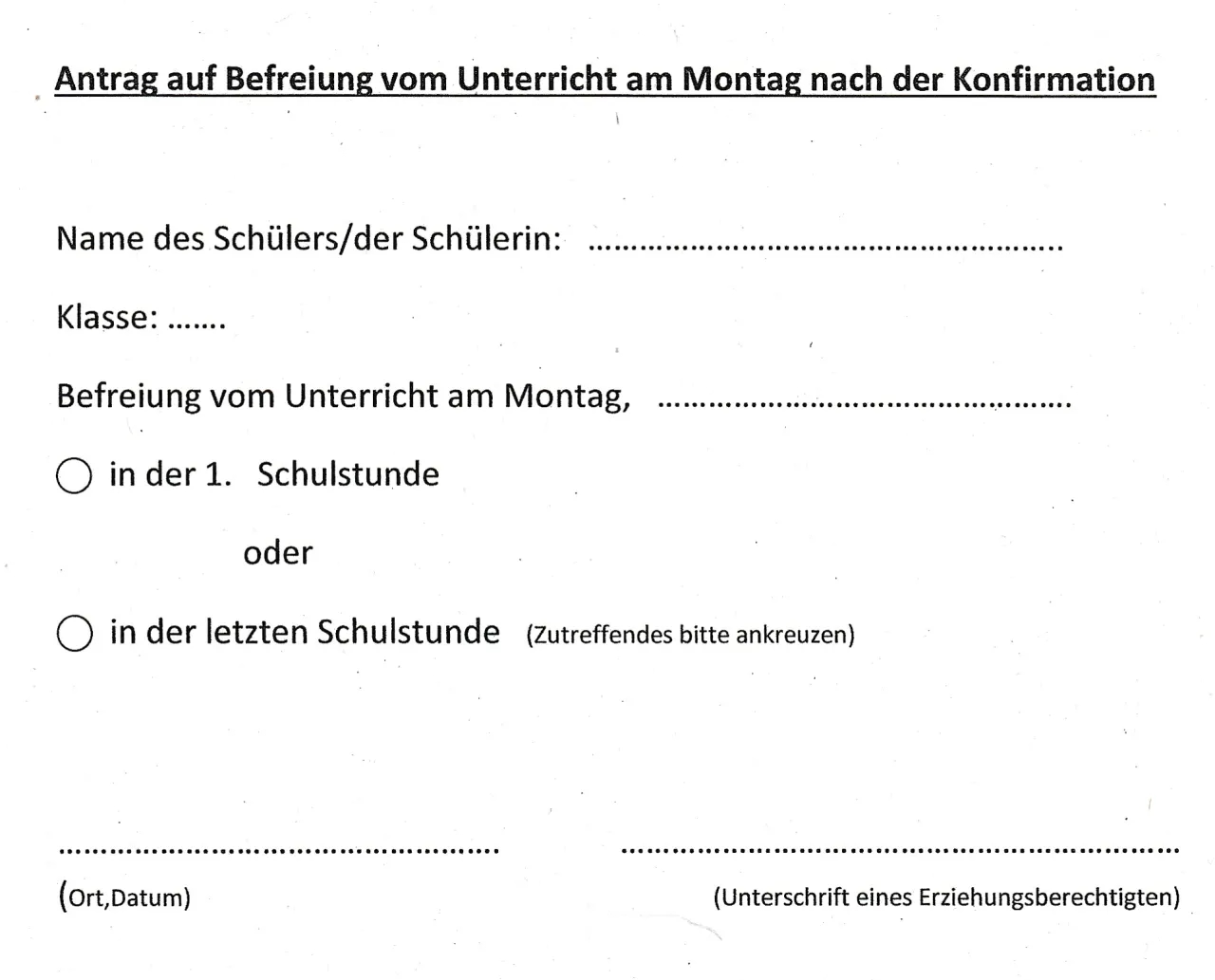 Freistellung vom Unterricht: So erhalten Sie Ihre Befreiung erfolgreich